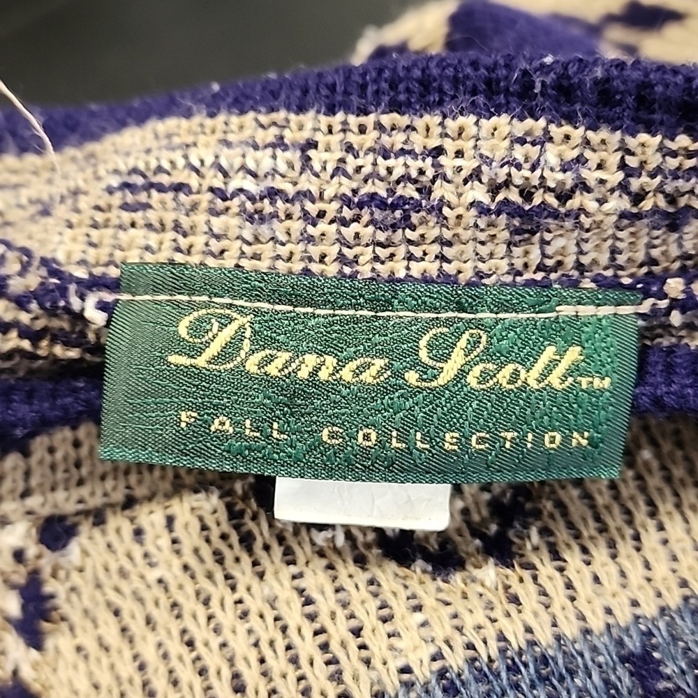 Vintage Dana Scott sweater Sz L - Picture 7 of 9